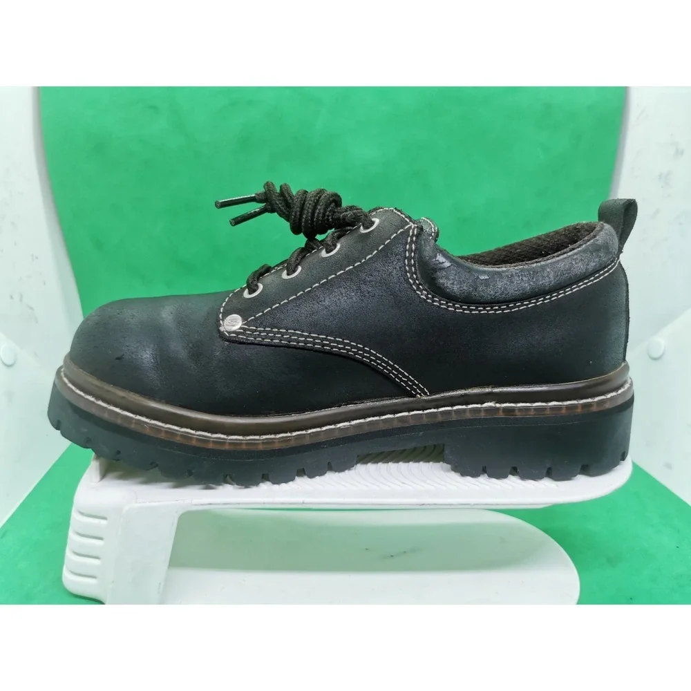 Vintage Skechers Shoes Womens Size 8 Leather Oxford Platform Chunky Jammer Y2K
